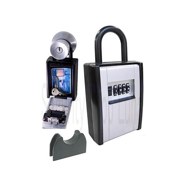 ＡＢＵＳ アバス カードとカギの預かり箱 南京錠タイプ　(AB-KG-B)　【在庫品】