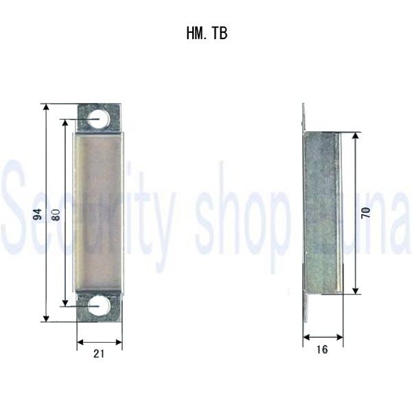 ＭＩＷＡ　美和ロック　ＨM．ＴＢ（Ｔ７００）　(返品・交換不可）【在庫品】