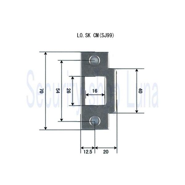 ＭＩＷＡ　美和ロック　ＬＯ．ＳＫ　ストライク　【在庫品】