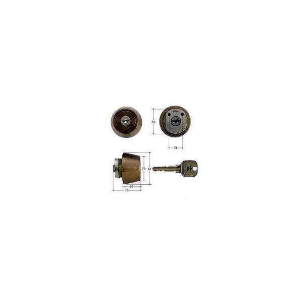 美和ロック MIWA U9 LZ2.CY CB (キー3本付) MCY-123 ブロンズ色  (返品...