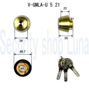 GOAL ゴール V-GMLA-U5 21 シリンダー (V-LA5) DT29?43 キー３本付 ...