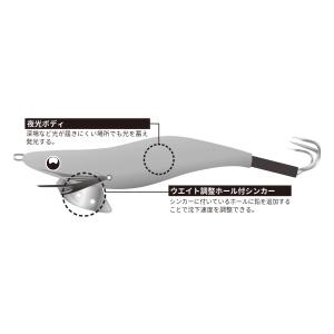 ルナヒサノ タコエギ たこざんまい 3.5号 ...の詳細画像5