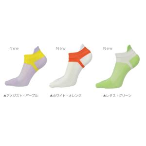 ランニング 5本指カラーソックス 通気性 メッ...の詳細画像3