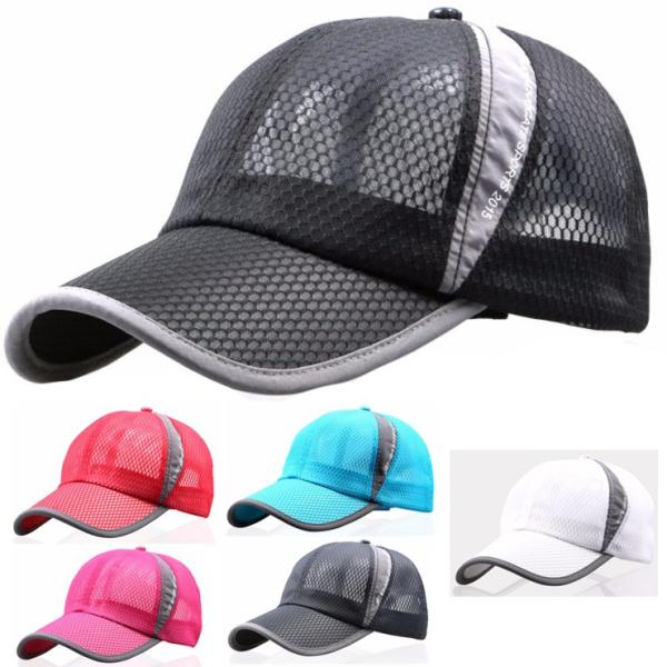メッシュ　ランニング　キャップ 軽量　帽子　スポーツキャップ　日よけ 速乾　通気性　　レディース 　...