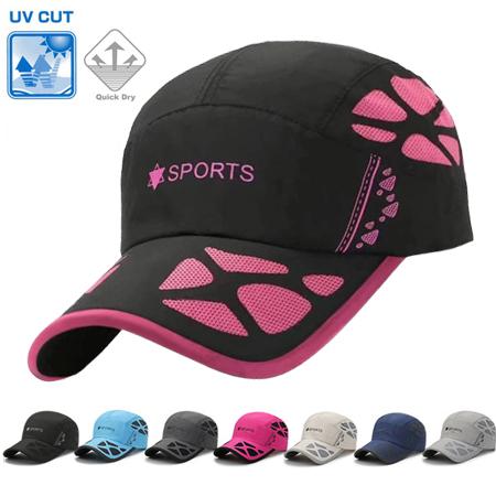 BLOCK DESIGN ランニング　メッシュ　ジョギング 日よけ ランニングキャップ　スポーツキャ...