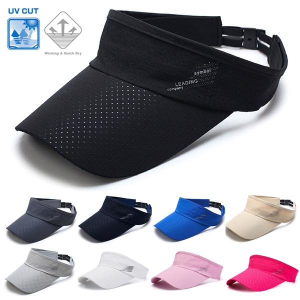 スポーツバイザー　メッシュ　日よけ　ランニング　ジョギング キャップ　アウトドア　観戦 サンバイザー...