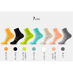 【3足セット】 ランニングソックス 夏用 ミデ...の詳細画像1