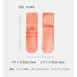 【3足セット】 ランニングソックス 夏用 ミデ...の詳細画像4