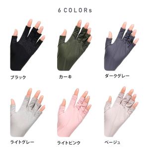 アームカバー レディース UVカット オープン...の詳細画像1