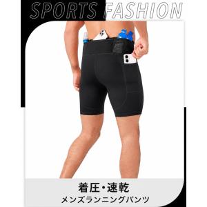 ランニングパンツ ハーフタイツ DK26433...の詳細画像3