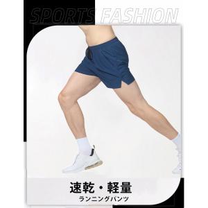 ランニングパンツ ショートパンツ メッシュポケ...の詳細画像3