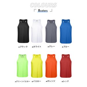 クロスバック タンクトップ 薄生地 全8色 ラ...の詳細画像1