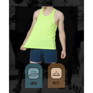 クロスバック タンクトップ 薄生地 全8色 ラ...の詳細画像5