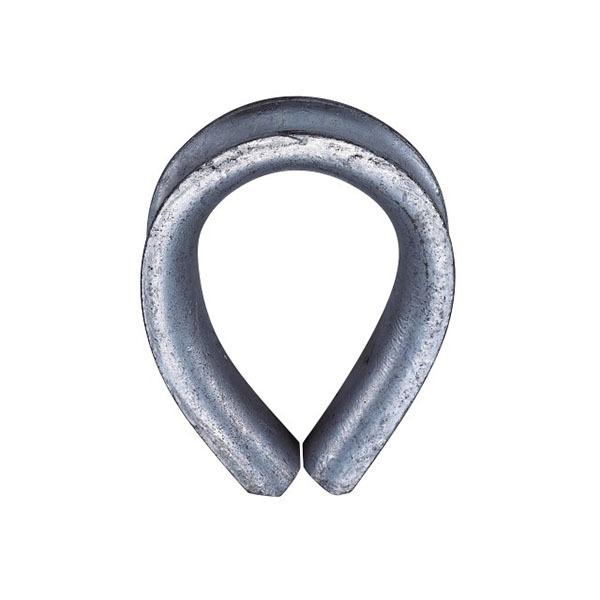 ワイヤロープシンブル A型 22mm 062Z122 コンドーテック