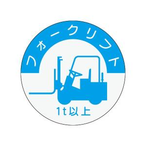 資格表示ヘルメット用ステッカー フォークリフト ...の商品画像