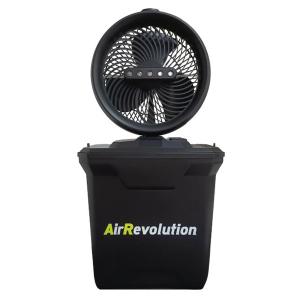 2025年製 AirRevolution MIST FAN KMネクスト ミストファン エアレボリューション 軽量 コンパクト ポータブル扇風機