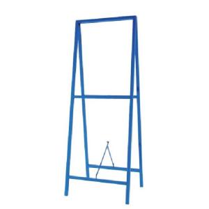 看板枠 両面タイプ 550×1400 25角 青色 Z-TT03W 工事用看板 : 資材