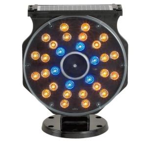 10個セット] ソーラーキングミニ DSK-40 カラーコーン取付点滅灯 合図