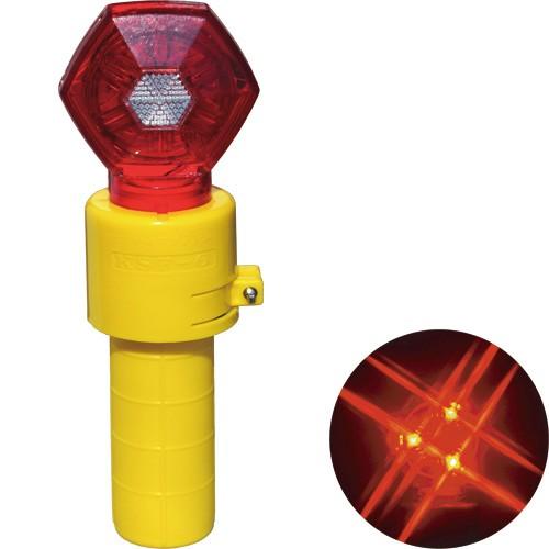 セフティーフラッシュ(LED赤6個、単一電池2本別売)