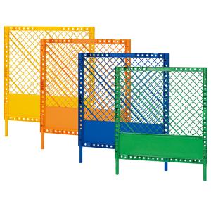 強化樹脂製フェンス S-1 H1000×W1000 バリケード:プラフェンス