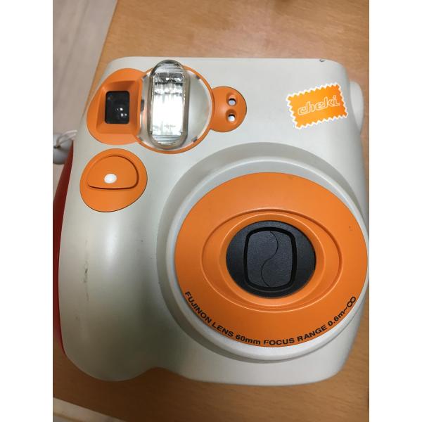 FUJIFILM インスタントカメラ チェキ instax mini 7 オレンジ INS MINI...