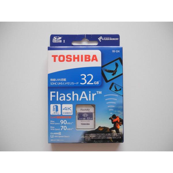 東芝 無線LAN搭載SDHCメモリカード 32GB Class10 UHS-1Flash Air S...