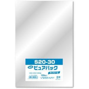 エスティシー 透明 袋 ピュアパック S 20-30 100枚入｜rung