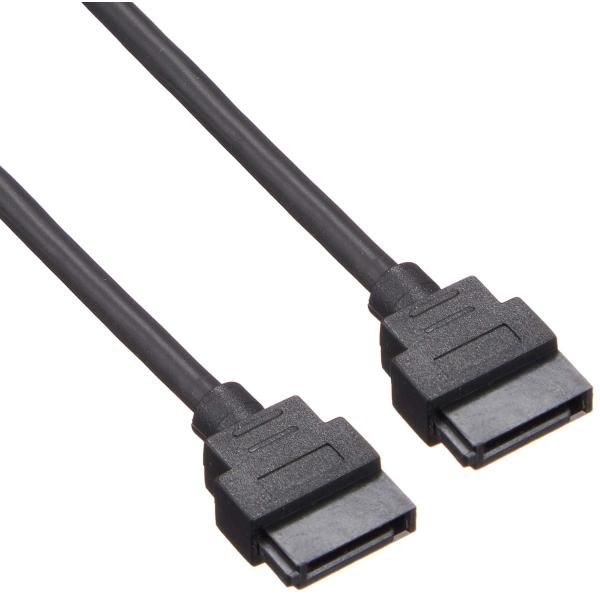 AINEX シリアルATAラウンドケーブル 50cm SATR-3005BK