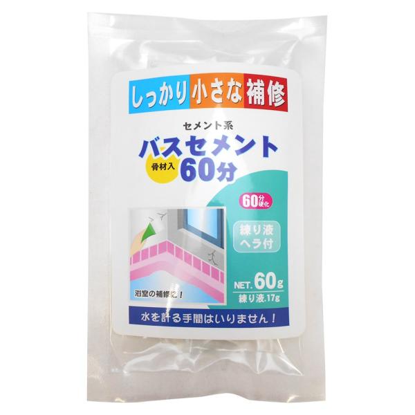家庭化学工業セメント系バスセメント60分骨材入60g