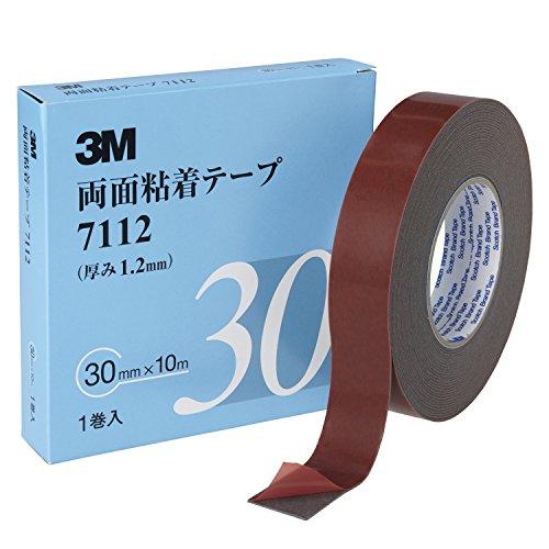 3M 両面粘着テープ 7112 30mm幅x10m 7112 30 AAD