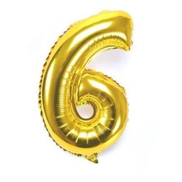 make smile ちょうど良い大きさ 数字バルーン ゴールド 誕生日 ウェディング パーティーに...