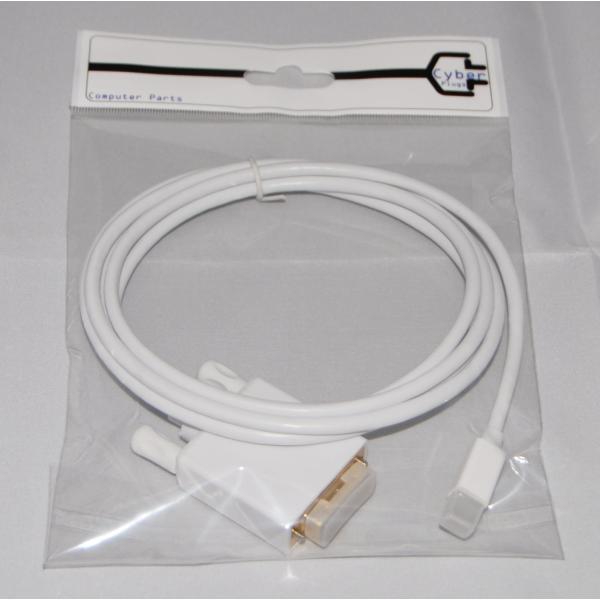 mini Displayport - DVI変換ケーブル 1.8m Cyberplugs