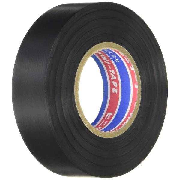 デンカ #246W 難燃ハーネステープ 黒 0.11mm×19mm×25m