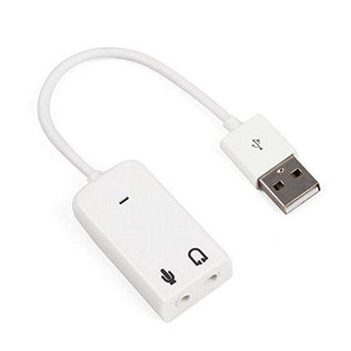 USBサウンドカード 7.1 チャネル USB 2.0 3D サウンドカード オーディオ アダプター...