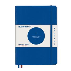 LEUCHTTURM1917/ロイヒトトゥルム Bauhaus Edition バウハウス A5 ロイヤルブルー 359618｜rung