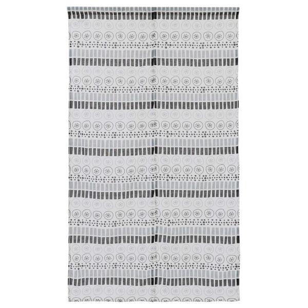 Sunny day fabric のれん ノルディック モノトーン 幅85cm x 丈150cm 北...