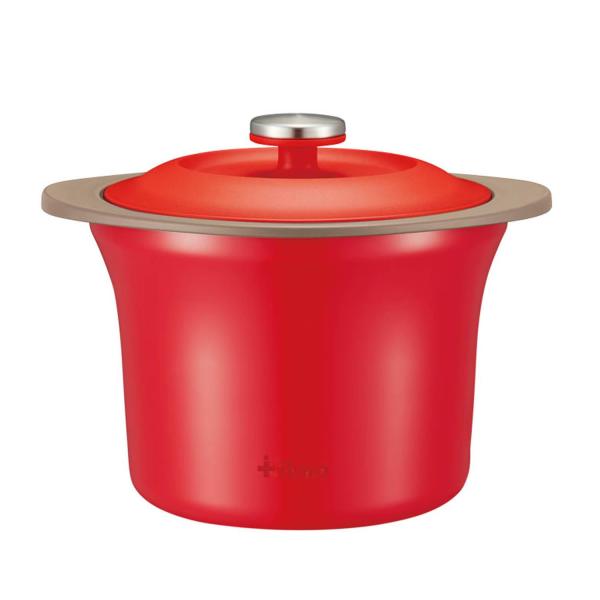 ピーコック魔法瓶工業 電子レンジ 調理器 イルマ リビングジャー レッド 1.72L ACA-160...