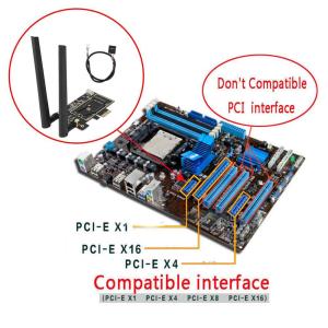 ワイヤレスネットワークカードアダプター M.2...の詳細画像3