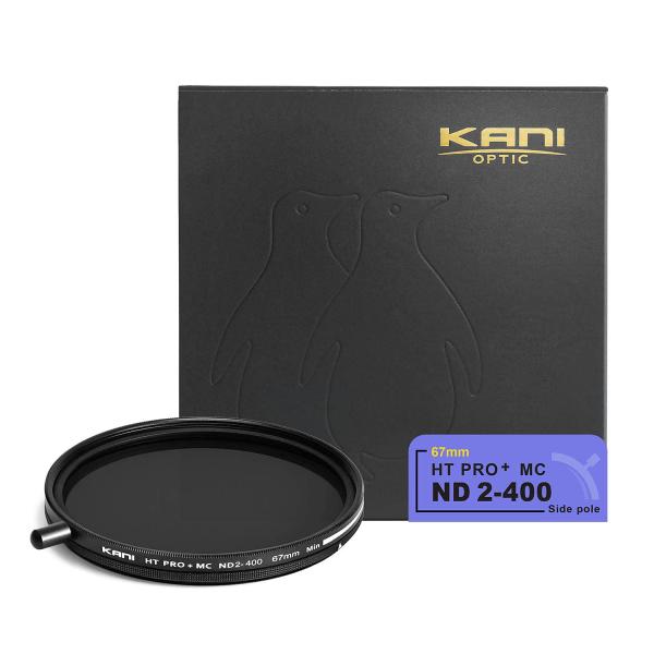 KANI 67mm 可変NDフィルター HT PRO+ MC ND2-400 減光効果最大8 2/3...
