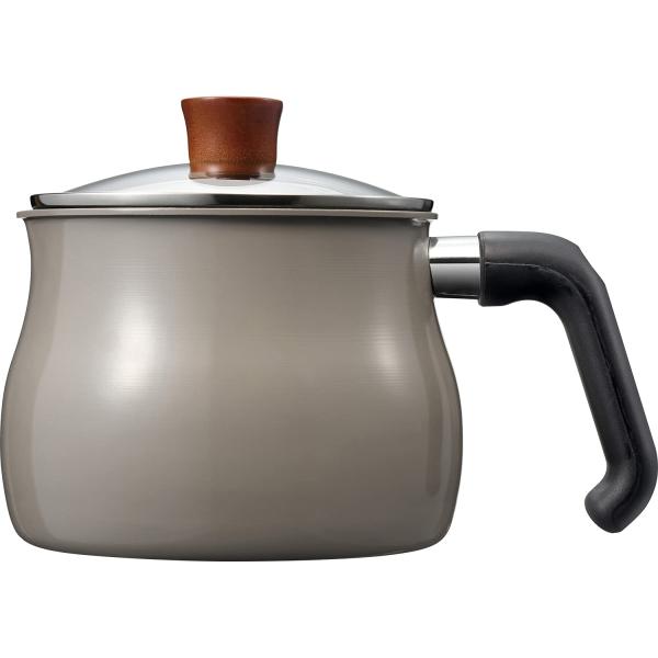 和平フレイズ マルチポット Mサイズ 14cm 2.2L (1-2人用) ウォームグレー IH対応 ...