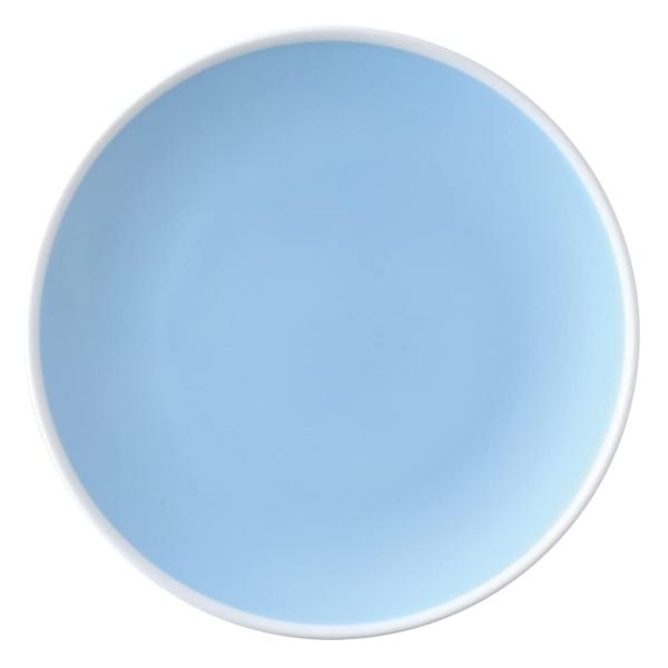 NARUMI(ナルミ) プレート 皿 ポーチュラカ 21cm ブルー シンプル かわいい マットな質...