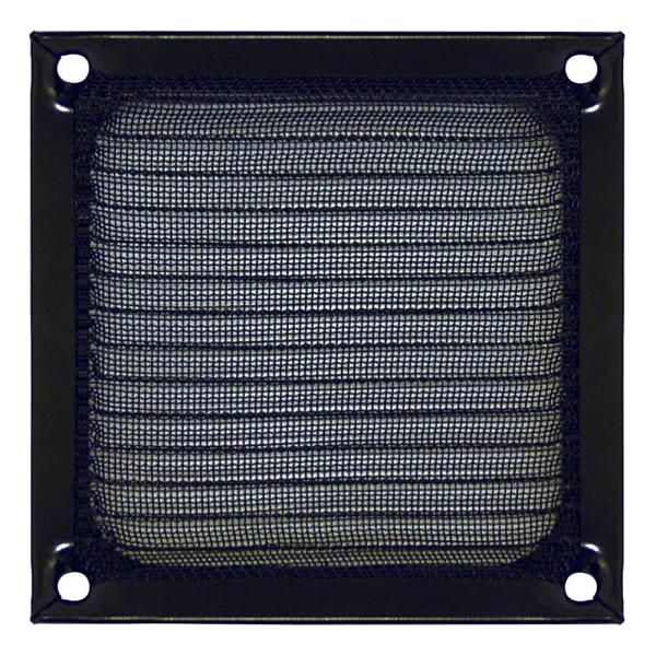 アイネックス(AINEX) アルミファンフィルター 80mm用 ブラック CFA-80D-BK