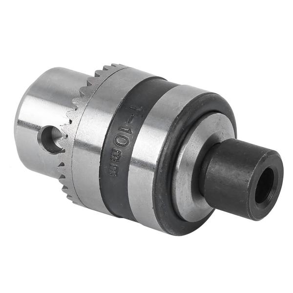 ドリルチャック、3爪クリップキータイプドリルチャックアダプターフライス工具、8mm固定穴、ドリルチャ...