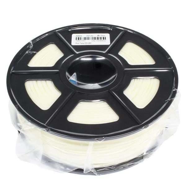 3Dプリンターフィラメント ABS樹脂 1.75mm ホワイト(白)