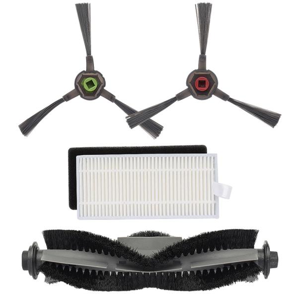 エアロボ ロボット掃除機 P20用 サイドブラシ、フィルター、メインブラシ 交換パーツ3点セット 互...
