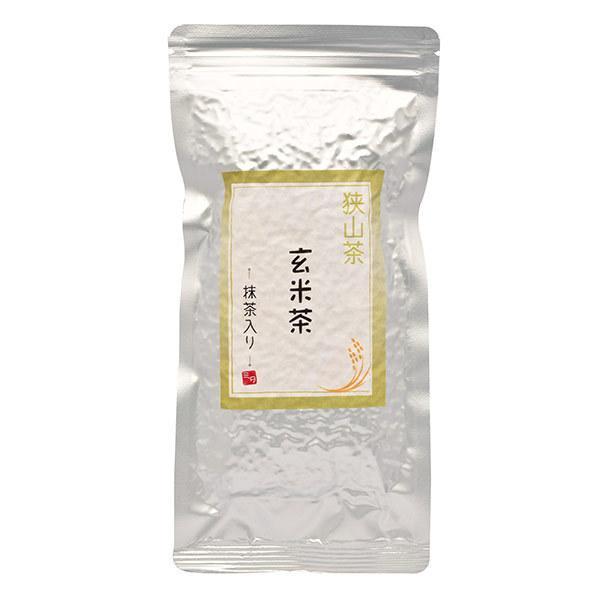 狭山茶 玄米茶〜抹茶入り〜 100g 農林水産大臣賞受賞工場で製造