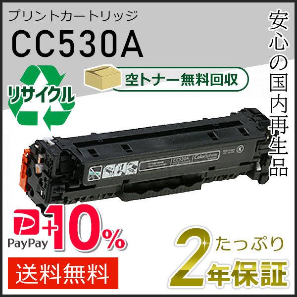 CC530A ヒューレットパッカード用 リサイクルプリントカートリッジ(リサイクルトナーカートリッジ...