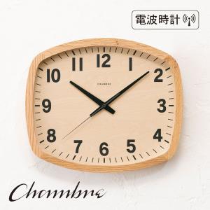 電波時計 R-SQUARE CLOCK【OAK】｜runner