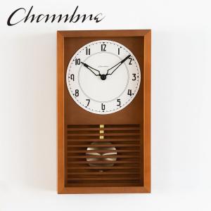 振り子時計 LATTICE PENDULUM CLOCK【CAFE BROWN】