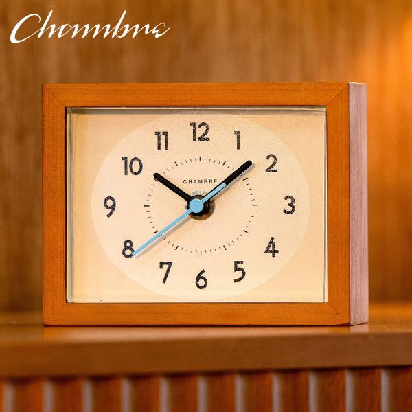 ひのきの置き時計 【CAFE BROWN】